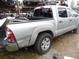 2011 Toyota Tacoma SR5 Silver Crew Cab 4.0L AT 4WD #Z24599